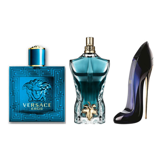 1X3: VERSACE EROS, JPG LE BEAU, GOOD GIRL